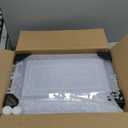 7 code Large Clear Shoe Boxes OrganizerThicker Material Stronger Shoe Box with Magnetic Door, Stackable Shoe Storage Box for Closet, Foldable Space-Saving Storage Bins Shoe Cabinet, White 9 Pack