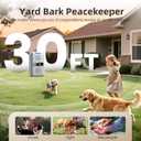 Anti Barking Device for Dogs, Dog Bark Deterrent Devices, Type-C Rechargeable Bark Deterrent Device with Adjustable Frequency & 30 FT Range, Dog Bark Deterrent for Indoor Outdoor