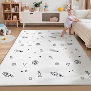 PIGLOG Baby Play Mat, 50x50 Foldable Playpen Mat, Reversible Foam Play Mat for Babies and Toddlers 6-12 Months, Waterproof & Non-Toxic Baby Mat for Floor, Portable Baby Playmat for Tummy Time,