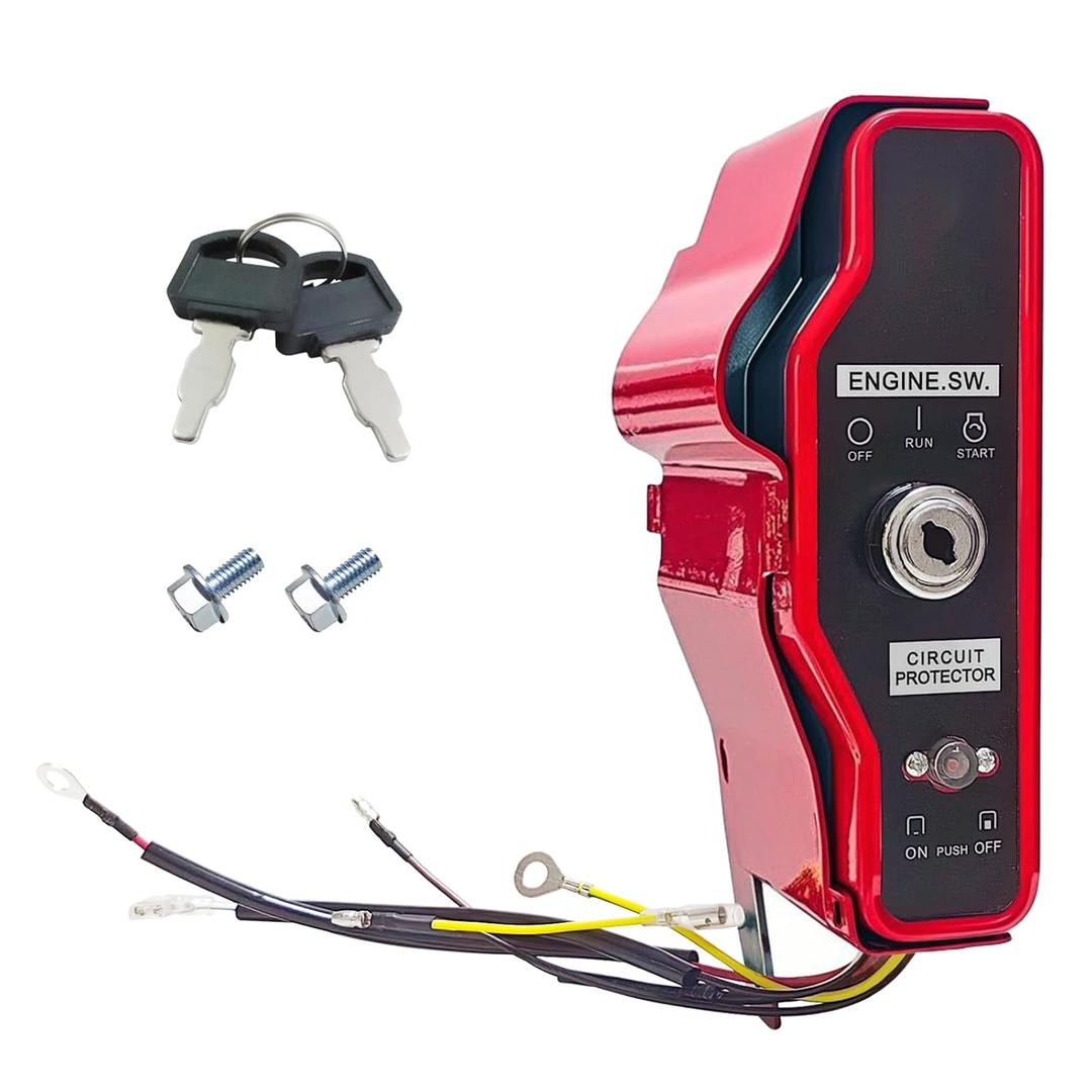 Ignition Key Switch Box Compatible with Honda GX340 GX390 Ignition Switch Control Box w/Keys for Predator 420cc 389cc 11HP 13HP Engine