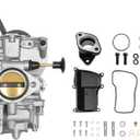 Carburetor Carb with Intake Manifold for ATV Yamaha 1987-1990 & 1992-1995 Moto-4 350 YFM350 | 1987-2004 Warrior 350 YFM350 | 1987-1998 Big Bear 350 YFM350 | 1996-1998 Kodiak 400 YFM400