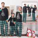 ANGELGGH Family Pajamas Matching Sets, Cute Christmas Printed 2 Piece Sleepwear, Holiday PJs Jammies for Couples/Women/Men (XL)