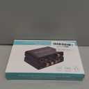 Converter HDTV-Compatible Audio Adapter DAC ARC L/R Coaxial SPDIF Jack Extractor Return Channel 3.5mm Headphone for TV(Cable not Included)