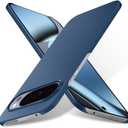 Bastmei for Google Pixel 10 Pro XL Case, Minimalist Phone Cases Extremely Light Ultra-Light Super Slim Thin Camera Protection Hard PC Cover for Google Pixel 10 Pro XL Matt Case (Gravel Blue)