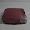 Andency Burgundy Comforter Set King(104x90Inch), 3 Pieces(1 Pinch Pleat Comforter and 2 Pillowcases) All-Season Pintuck Comforter Set, Soft Lightweight Microfiber Bedding Set