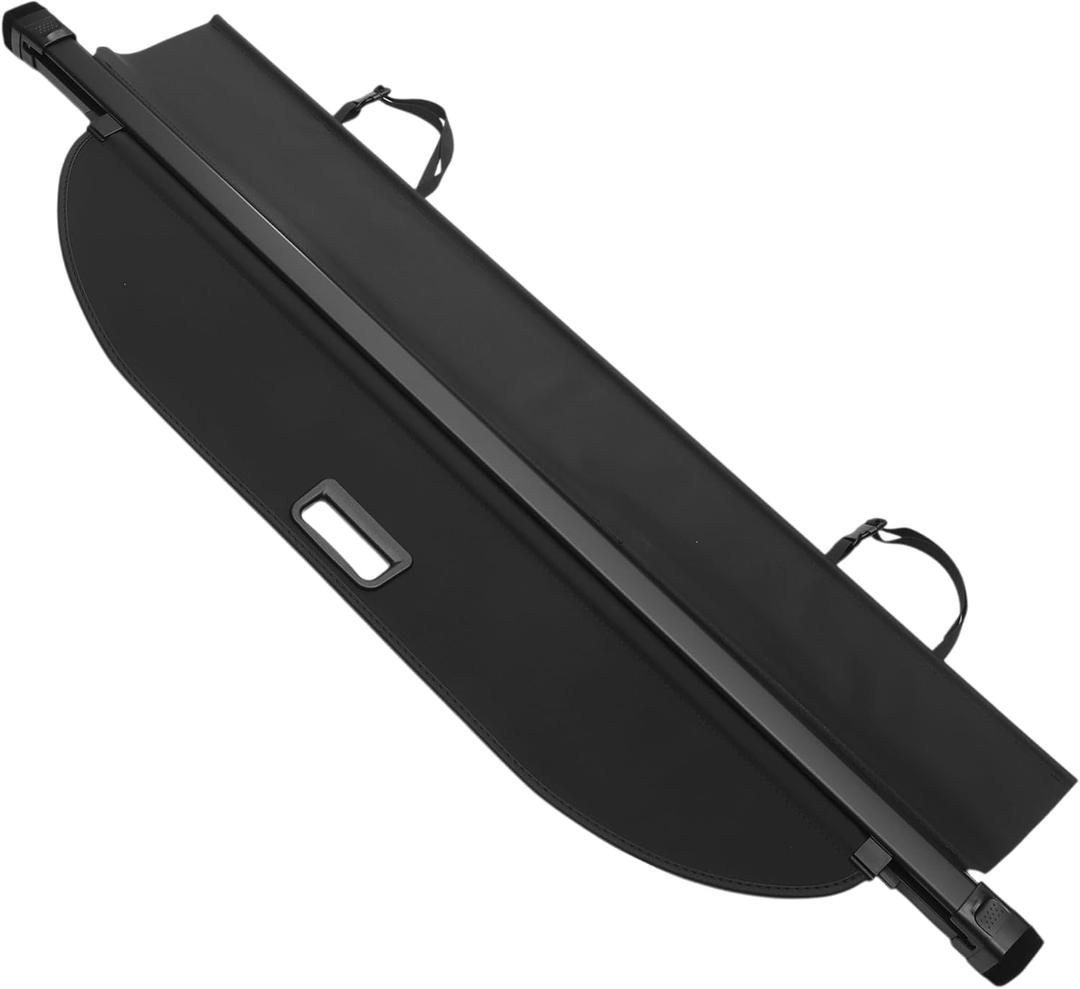 Motoforti Car Trunk Retractable Cargo Cover for Subaru Outback 5 Seat 16-19 Rear Trunk Parcel Shelf Luggage Security Shield Shade Cover with Extra Canvas Cover (Black)