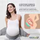 NeoTech Care Pregnancy Belly Band Maternity Belt, Back/Abdomen/Waist/Pelvis Support (Size M, Grey Color)