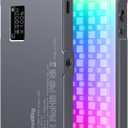 P96L RGB Video Light by SmallRig, Portable Metal LED Camera Light, 2500-8000K, 21 Effects, CRI 96+, OLED Display, Photo and Video Lighting, Long Battery Life, Fits Phone and Camera