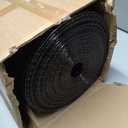 Black Hardware Cloth 1/2 inch 48 x 100 ft 19-Gange PVC Coated Wire Mesh Roll,Black Chicken Wire Fencing,Garden Fencing,Snake Fence, Welded Wire Mesh Fene Roll,Gopher Wire mesh