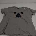 Funny Koala Bear Face Easy Halloween Costume Boys Girls T-Shirt, XL