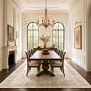 Garvee Beige Boho 8x10 Area Rugs for Living Room Bedroom