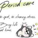 WICKEDPUP Dog Diaper Liners Booster Pads for Male and Female Dogs, 100ct | Disposable Diaper Inserts fit Most Reusable Pet Belly Bands, Wraps, and Washable Period Panties (Regular (100 Count))