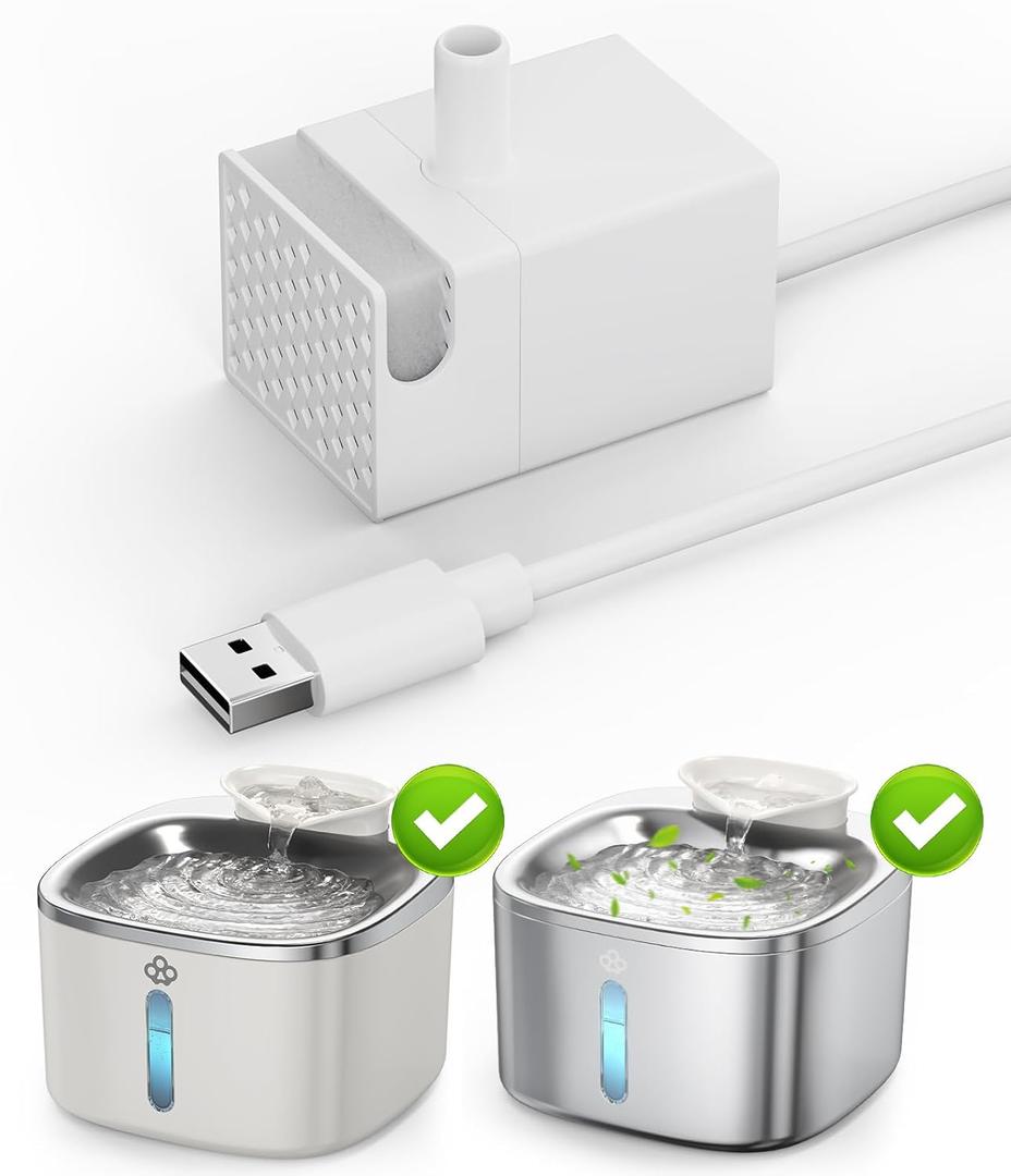 Replacement Pump for PW03 3.5L Stainless Steel Cat Water Dispenser (Fountain in Model PW03)