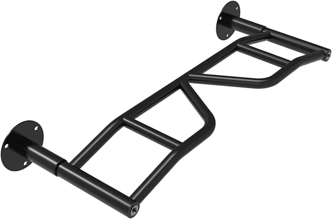 Pull Up Bar Single Pole Frame Home Fitness Equipment, Multifunctional Dip Station Upper Body Workout Bar for Indoor Home Gym Workout, Support Up to 550lbs