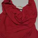 SweatyRocks Women's Y2k Sexy Halter Tops Deep V Neck Backless Low Cut Top Going Out, Small