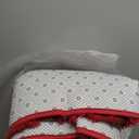 EVOIONOS Burgundy Round Rug for Bedroom, 5x5 Ft Fluffy Soft Circle Area Rugs for Living Room, Plush Shaggy Circular Carpet for Indoor Floor Bedside Kids Nursery, Machine-Washable Home Decor Aesthetic