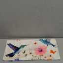 QUGRL Hand Towels for Bathroom Beautiful Tropical Bird Small Bath Towel 16x30 In Spring Hummingbird Decorative Kitchen Dish Towels Guest Fingertip Towel Washcloth for Spa Gym Sport