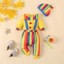 VINUOKER Baby Boy Halloween Clothes Infant My First Halloween Outfit,Baby Boy Nightmare Before Bedtime Outfits