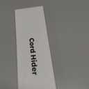 Delamu Grey Cord Hider, 56.7in Grey Cord Covers for Wires on Wall, Cable Hider Wire Covers for 2-3 Cords, Wire Hiders for TV on Wall, Easier Setup Cable Cover to Hide TV Wires, 4X L14.2 W0.94 H0.47in