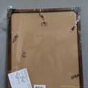 Picture Frames 14x18 Brown Poster Frames without Mat for Wall Vertical or Horizontal Decor