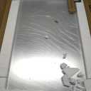 LOAAO Black Metal Framed Bathroom Mirror for Wall, 24X36 Inch Rounded Rectangle Mirror, Matte Black Bathroom Vanity Mirror Farmhouse, Anti-Rust, Hangs Horizontally or Vertically