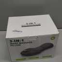 Smooth Triple Fusion 3-in-1 Back Massager Lumbar Pillow with Heat, Vibration & Traction Back Massager for Pain Relief DeepTissue.Relaxation Device for Home,Office,Car.Gift Idea Corded