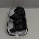 Windproof Mini Travel Folding Umbrella - UPF 50+ Sun & Rain Protection, Small Compact Lightweight Design Fits in Pocket or Bag, Eco-Friendly Fabric Wallet Umbrella for Commuter, Men Women Boys Girls (Black-1)