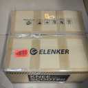 ELENKER Steerable Knee Scooter, Foldable Knee Walker with Basket Dual Braking System, Knee Scooters for or Angle and Injured Foot Broken Black