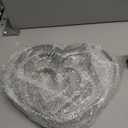 Eaasty 5 Pieces Round Cake Ring Set Biscuit Cutter Cookie Cutters Cake Mold Stainless Steel Pastry Ring for Baking Mousse Pancake Tart Muffin(Heart Shaped,5 Sizes)