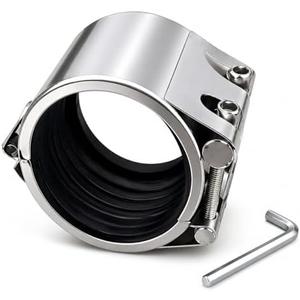 Pipe Repair Clamp1 inch(33mm-36mm) Stainless Steel Leak Sealer, Heavy Duty Pipe Leak Repair Kit for Metal & PVC Pipes, for Burst & Crack Water Pipe Emergency Maintenance