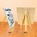 3 x Coffee Table Decor, Bar Decoration Cafe Station Kitchen Home Decor Wooden Sign, Coffee Lover Gifts for Women Men, Good Things