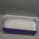 C CUSHION LAB Deep Sleep Pillow, Patented Ergonomic Contour Design for Side & Back Sleepers, Orthopedic Cervical Shape Gently Cradles Head & Provides Neck Support & Shoulder Pain Relief - Calm Grey