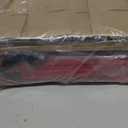 Sattiyrch Christmas Ornament Storage Box,Box Contributes Slots for 128 Holiday Ornaments 3-Inch (128 pcs-3in without Trays, Red)