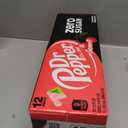Dr Pepper Cherry Zero Sugar Soda, 12 fl. oz. Cans, 12 Pack (Pack of 2)