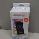 Wavy Led Light & Mirror Phone Holder