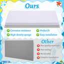 2 x Pool Skimmer Plug Wide Mouth Skimmer Plug Winter with 3 Pcs Pool Winterizing Plugs Stainless Steel, 3 Sizes, 1in, 1.5in, 2in