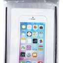 2pcs Glow-in-The-Dark airbag Mobile Phone Dry Bag with Touch Screen Diving Adaptation to iPhone16.15.14.13 Series (Luminous - Black)