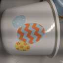 Blue Bird and white egg Easter bucket