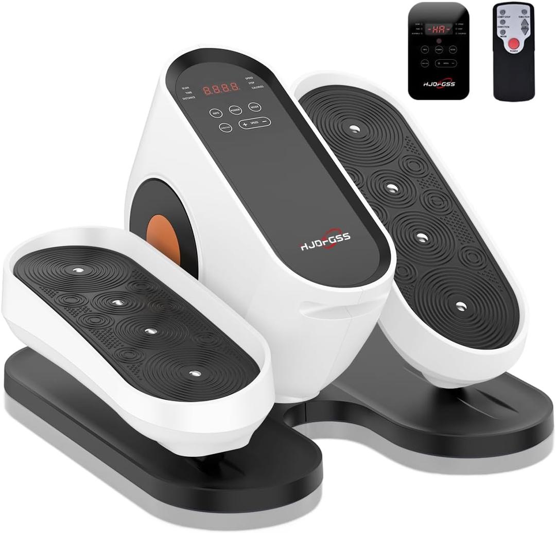 Under Desk Elliptical Machine, Electric Ellipse Leg Exerciser While Sitting for Seniors Adults, Leg Ercise Pro, Leg Exerciser While Sitting, Home Use Seated Ellipse Leg Exerciser