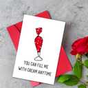 2 x Rude Valentines Day Card for Husband, Funny Card for Men, Boyfriend (#46)