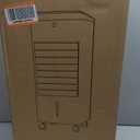 NOMEY Evaporative Air Cooler, 3-IN-1 Air Conditioner Portable for Room w/ 4 Modes & 3 Speed, 12H Timer, 1 Gal Detachable Water Tank, 4 Ice Packs, Remote, 70 Oscillation Air Cooler for Bedroom Indoor