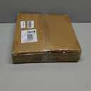 Asgolion Round Small Side Table, Adjustable-Height Drink Table, Pedestal Martini Stand, Weighted Base Cocktail Table Accent Nightstand for Living Room, Bedroom, Bathroom, Office, Walnut (11.8"D x 11.8"W x 30"H)