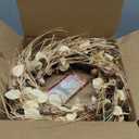 Fall Wreath for Front Door 24 Inch Fall Door Wreaths, Large Autumn Wreath with Berry Pinecones and Raffia, Grapevine Decor for Door Wall Window Home and Halloween Christmas Thanksgiving Decoration