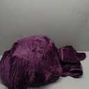 Velvet Quilt, Purple King Size Comforter Set, Luxury Bedding,Soft Plush King Bedspread, Machine Washable Coverlet,All-Season 3 Pieces