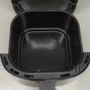 CHEFMAN 2 Qt Mini Air Fryer  Digital Space-Saving Compact Air Fryer with Nonstick and Dishwasher Safe Basket, Quick & Easy Meals in Minutes, Features Digital Timer and Shake Reminder  Black