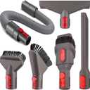 Professional Vacuum Attachment Kit for Dyson GEN5 G5 V15 V12 V11 V10 V8 V7 Detect Cyclone Torque Drive Absolute Animal Trigger Cordless Vacuum Accessories Extension Hose Replacement Brush