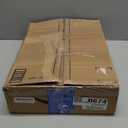 BALEINE File Organizer Box, Cardboard File Folder Organizer with Handle for Letter Size, Portable Collapsible Hanging Filing Box for Home Office Document Storage (2 Pack, Black)