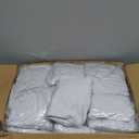 100 Pack White Stretch Polyester Spandex Chair Covers Universal Washable Removable Chair Slipcovers Protector for Wedding Banquet Events Party Dining Decoration