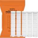 Premium Showerhead Replacement Filters Crafted With Korea's Luxury Beauty Culture - Pure Carbon Filters (5 Filters)  Compatible with Atojet JNE300 (JNE300-FLT-5PC)