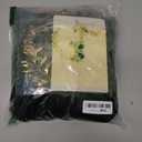 Mepase Women Fairy Renaissance Dress Costume Set Carnival Medieval Outfit with Elf Ear Necklace Earring Masquerade Cosplay (Green)